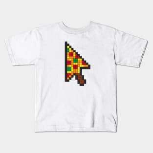 Pizza Cursor Kids T-Shirt